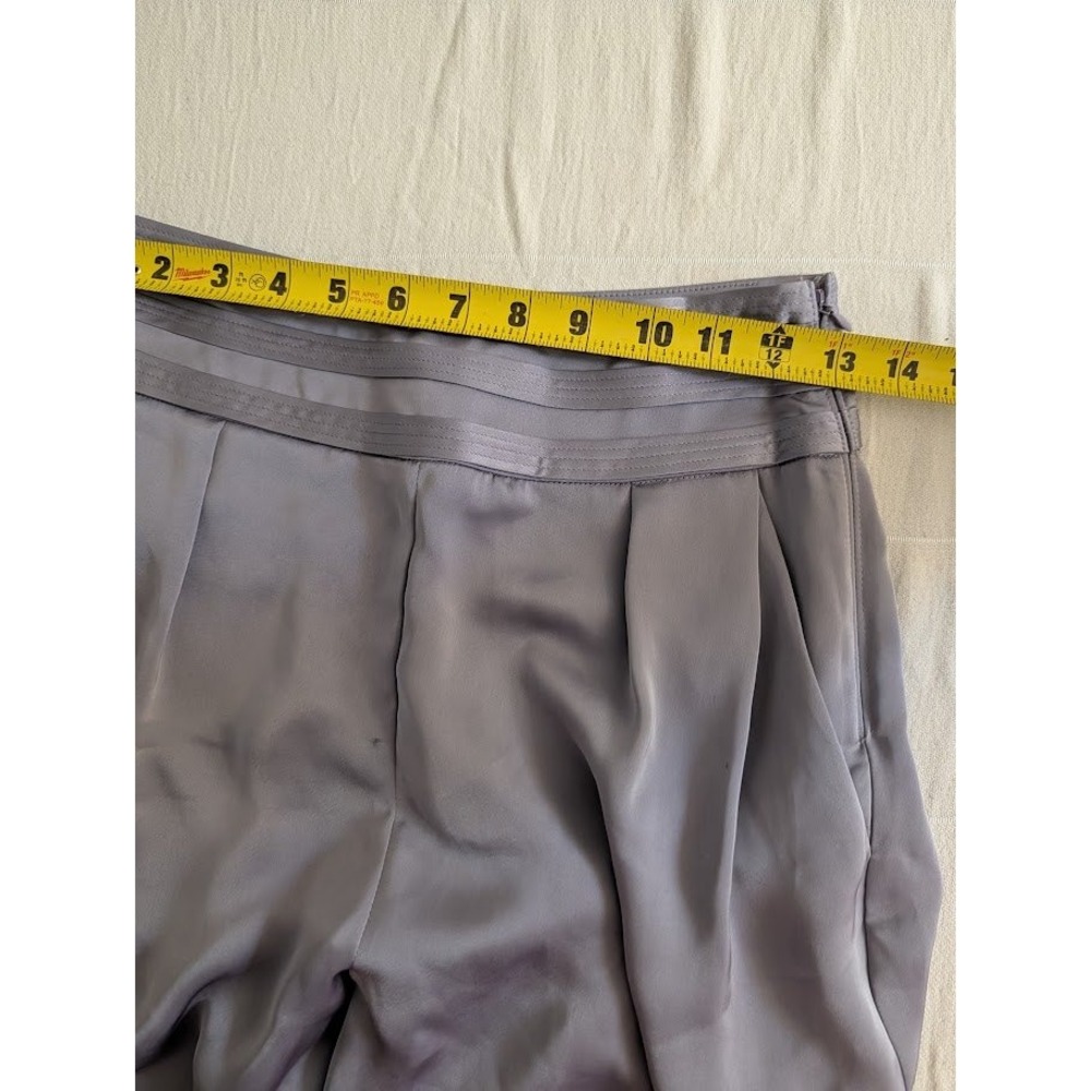 Ramy Brook New York‎ Lavender Lush Size 0 Pleated Wide Leg Trousers Pants - Picture 12 of 13
